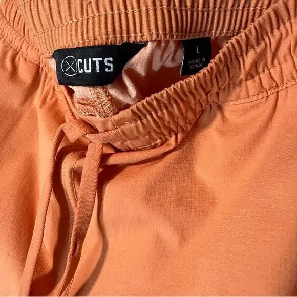 Cuts Crossover Short 5" Adobe Orange Athletic Size: Large - Picture 4 of 5